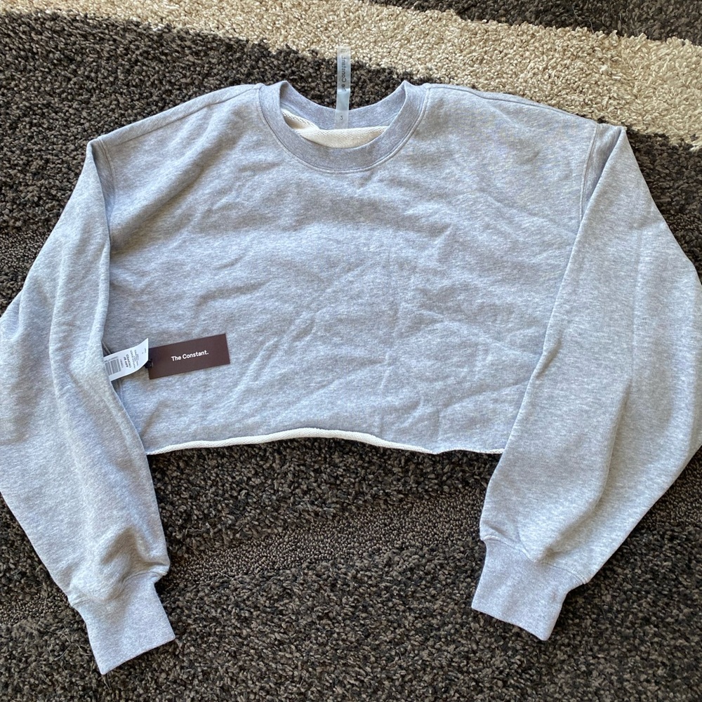 The Constant Cropped Crewneck